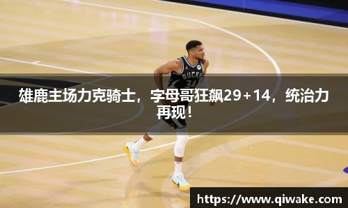 雄鹿主场力克骑士，字母哥狂飙29+14，统治力再现！
